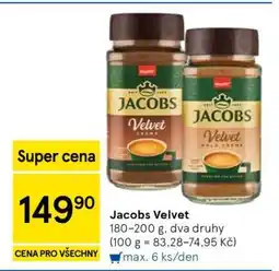 Tesco Jacobs Velvet nabídka