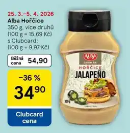 Tesco ALBA HOŘČICE nabídka