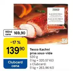 Tesco Tesco Kachní prsa sous-vide nabídka