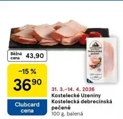 Tesco Kostelecké Uzeniny Kostelecká debrecínská pečeně nabídka