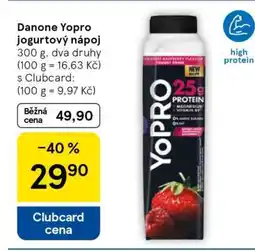 Tesco Danone Yopro jogurtový nápoj nabídka