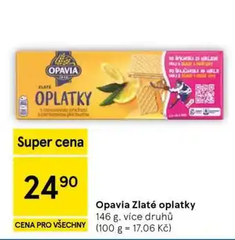 Tesco Opavia Zlaté Oplatky nabídka
