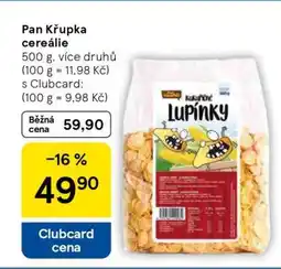 Tesco Pan Křupka cereálie nabídka