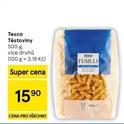 Tesco Tesco Těstoviny nabídka
