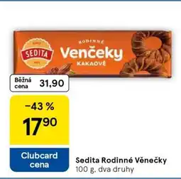 Tesco Sedita Rodinné věnečky nabídka
