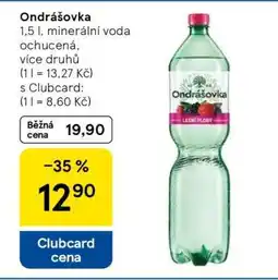 Tesco Ondrášovka nabídka