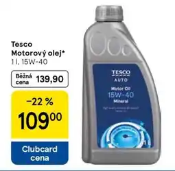 Tesco Tesco Motorový olej nabídka