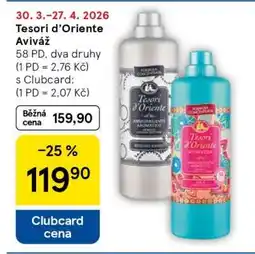 Tesco Tesori d'Oriente Aviváž nabídka