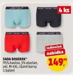 Penny Market SADA BOXEREK, 4 ks nabídka