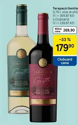 Tesco Tarapacá Gentle, 0.75 l, více druhů nabídka