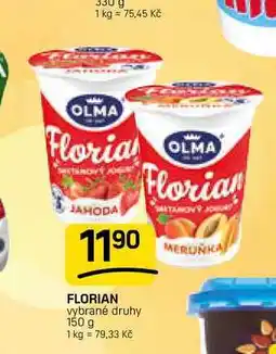 Flop FLORIAN vybrané druhy nabídka