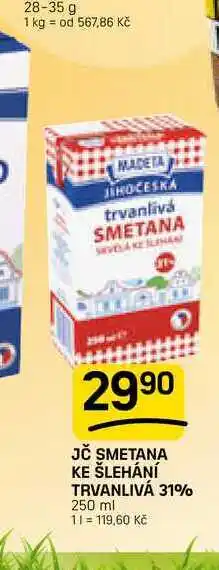 Flop JČ SMETANA KE ŠLEHÁNÍ TRVANLIVÁ 31% nabídka