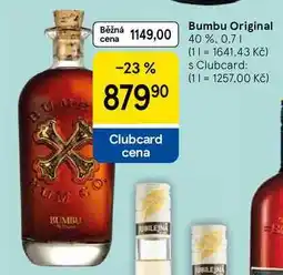 Tesco Bumbu Original 40 % nabídka