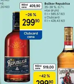 Tesco Božkov Republica 35-38 % nabídka
