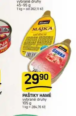 Flop PAŠTIKY HAMÉ vybrané druhy nabídka