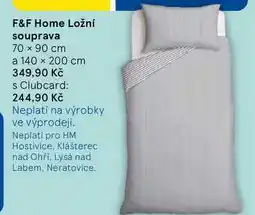 Tesco F&F Home Ložní souprava, 70 x 90 cm a 140 x 200 cm nabídka