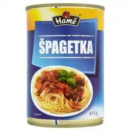 Tesco Hamé Špagetka 415g nabídka