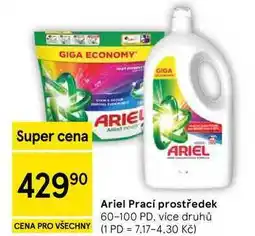 Tesco Ariel Prací prostředek, 60-100 PD, více druhů nabídka
