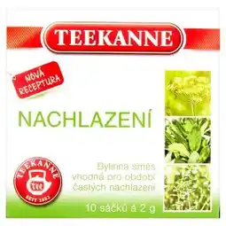Tesco TEEKANNE Bylinná směs, vybrané druhy 10 sáčků 2g nabídka