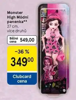 Tesco Monster High Módní panenka, 27 cm nabídka