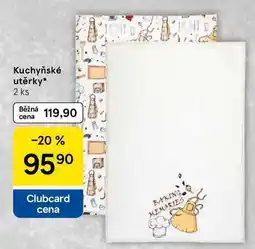 Tesco Kuchyňské utěrky, 2 ks nabídka