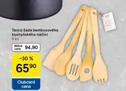 Tesco Tesco Sada bambusového kuchyňského náčiní, 5 ks nabídka