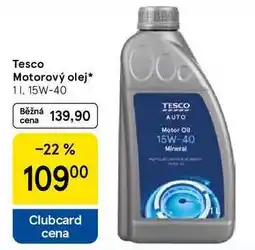 Tesco Tesco Motorový olej, 1 l, 15W-40 nabídka