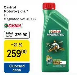 Tesco Castrol Motorový olej, 1 l, Magnatec 5W-40 C3 nabídka