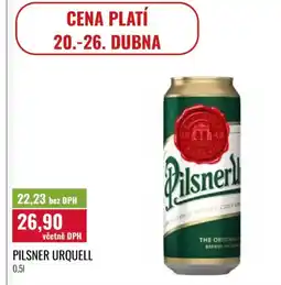 Ratio Pilsner urquell nabídka