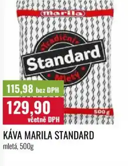 Ratio Káva marila standard mletá nabídka