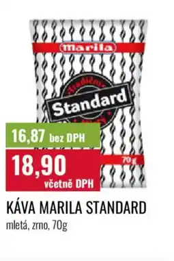 Ratio Káva marila standard mletá, zrno nabídka