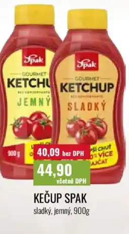 Ratio Kečup spak sladký, jemný nabídka