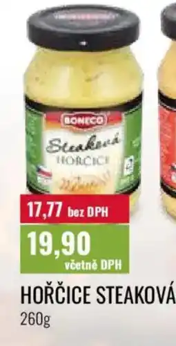 Ratio Hořčice steaková nabídka