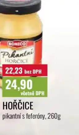 Ratio Hořčice pikantní s feferóny nabídka