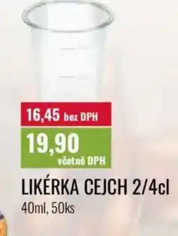 Ratio Likérka cejch 2/4cl nabídka