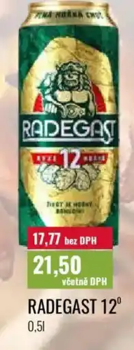 Ratio Radegast 12° nabídka
