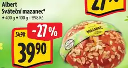 Albert Albert Sváteční mazanec nabídka
