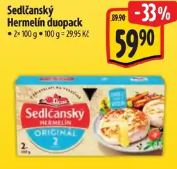 Albert Sedlčanský Hermelín duopack nabídka