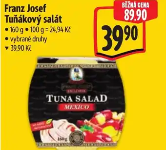 Albert Franz Josef Tuňákový salát nabídka