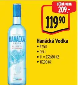 Albert Hanácká Vodka nabídka