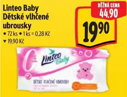 Albert Linteo Baby Dětské vlhčené ubrousky nabídka