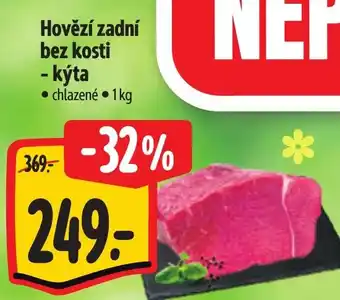 Albert Hovězí zadní bez kosti - kýta nabídka
