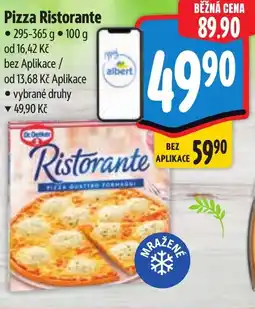 Albert Dr.Oetker Pizza Ristorante nabídka
