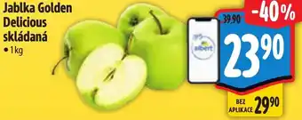 Albert Jablka Golden Delicious skládaná nabídka