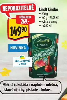 Albert Lindt Lindor nabídka