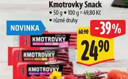 Albert Kmotrovky Snack nabídka