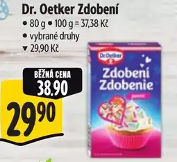 Albert Dr. Oetker Zdobení nabídka