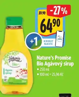Albert Nature's Promise Bio Agávový sirup nabídka
