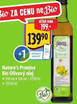 Albert Nature's Promise Bio Olivový olej nabídka