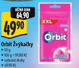 Albert Orbit žvýkačky nabídka